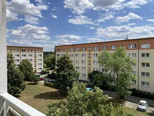 Schöne Aussicht zum Stadtzentrum