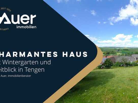 Charmantes Haus in Tengen mit Wintergarten, Balkon und Weitblick - Perfekt für Familien