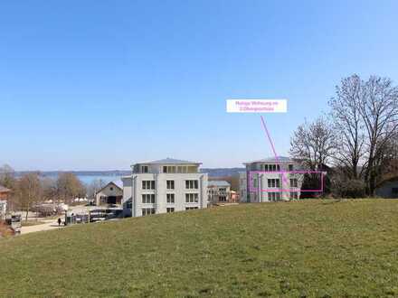 Bernried: Schöne ruhige Wohnung im 2.OG an der Wiese