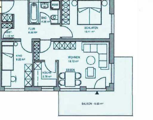 TOP***Attraktives Wohnen 3ZKB Balkon*Keller*TG-SP*Außen SP* Aktuell Top Vermietet