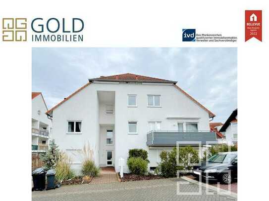 GOLD IMMOBILIEN: Charmante 2-Zimmer-Wohnung in attraktiver Ingelheimer Lage