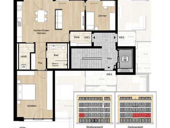 3-Zimmer-Neubauwohnung im 1. OG (WE 3)