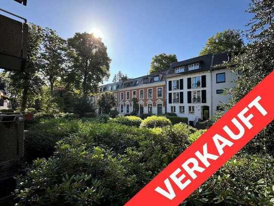 VERKAUFT! 1-Zimmer-Wohnung mit Balkon & Blick ins Grüne in ruhiger Toplage von Pöseldorf