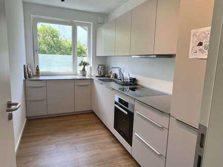 Exklusive 3 Zimmerwohnung mit Terrasse - mit TOP-EBK + Garage(DP)
