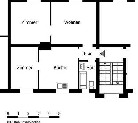 3-Zimmer-Wohnung in Lierenfeld