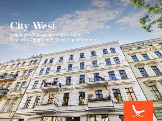 City West - Gepflegte Altbauwohnung zwischen Deutsche Oper und Schloss Charlottenburg