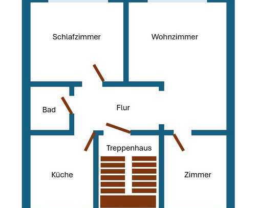3-Zimmer-Wohnung in Dreieich Sprendlingen zentrale Lage