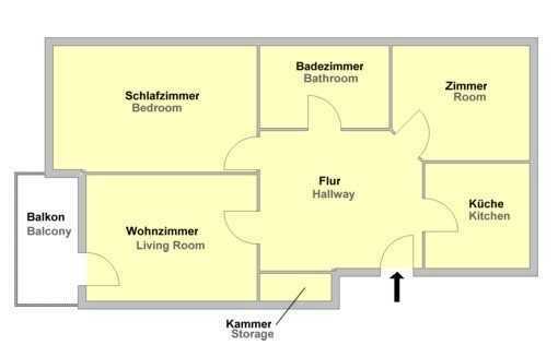Exklusive, gepflegte 3-Zimmer-Dachgeschosswohnung mit geh. Innenausstattung mit EBK und Stellplatz