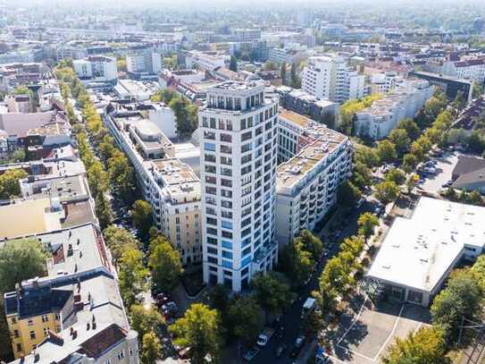 Luxuriöses Apartment im "High-West-Tower" in Berlin-Halensee!