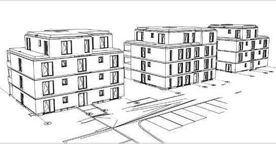 Erdgeschosswohnung rechts im Neubau Haus 2