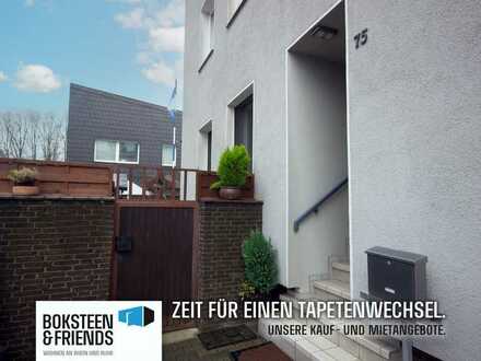 Erdgeschoss mit eigenem Eingang, Stellplatz, Garage und Garten!