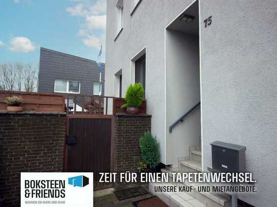 Erdgeschoss mit eigenem Eingang, Stellplatz, Garage und Garten!