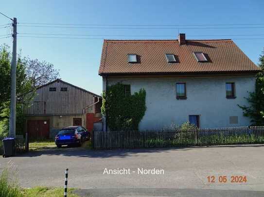 Einfamilienhaus mit Anbau, Werkstatt und Scheune in Ortsrandlage