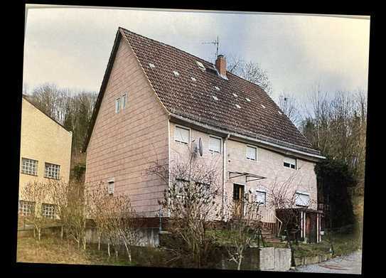 Einmaliges Fachwerkhaus/Bauernhaus und Nebengebäude in Heppenheim mit Wald und Wiesen