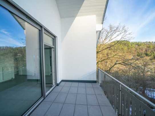 Moderne Penthouse-Wohnung mit Loggia