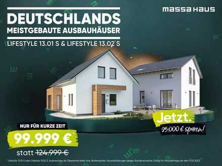 134 qm für unschlagbare 99.999 €!