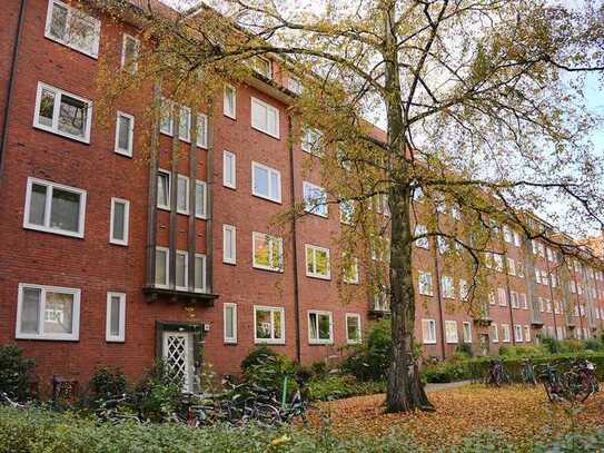 Modernisierte 2-Zimmer-Maisonette-Wohnung in Hamburg Barmbek-Nord