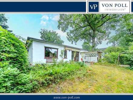 Verträumter Bungalow auf wunderschönem Grundstück mit viel Potenzial