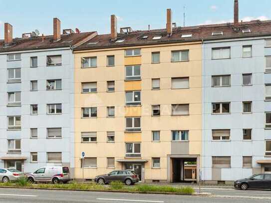 Attraktive 2-Zimmer-Wohnung mit Balkon und Garage in Nürnberg