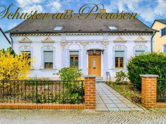 Schuster aus Preussen - Eisenhüttenstadt Fürstenberg - freies Mehrfamilienhaus mit Gewerbe, 3 Gar...