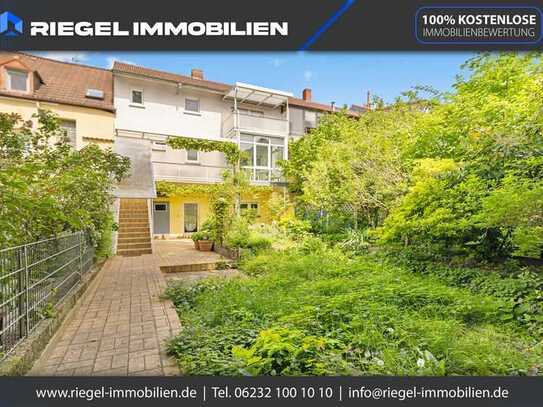 Sie hier? Wir auch! Die perfekte Innenstadtlage, EFH mit sep. Appartement, traumhafter Gartenbereich