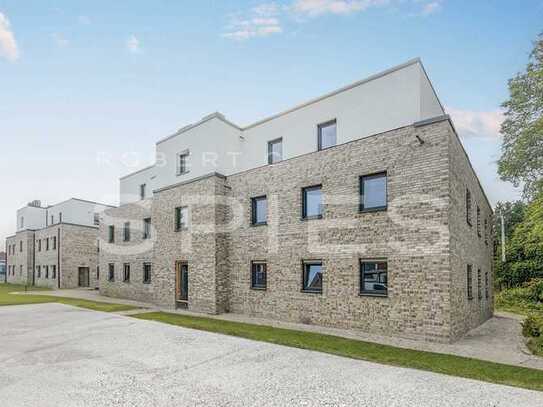 Erstbezug, 2 Zimmer Neubauwohnung mit Terrasse und Blick ins Grüne