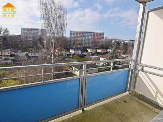 Geräumige Wohnung mit Balkon und grünem Ausblick zum fairen Mietpreis