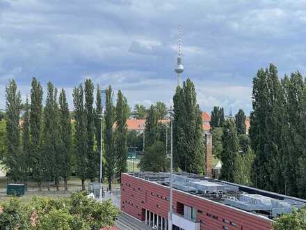 Ruhige Südlage, freier Blick auf Fernsehturm/ Quiet southern location, TV-Tower view