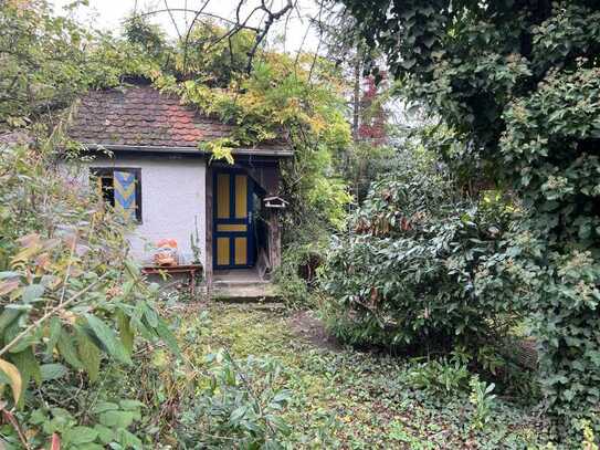 Gartengrundstück mit kleiner Winzerhütte am Lettlenberg