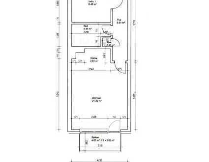 2 Zimmer - Wohnung in Aachen