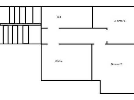 Stilvolle 2-Zimmer-Wohnung (auch als WG möglich) in Braunschweig