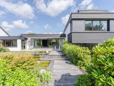 Großzügiger Architektenbungalow im Bauhausstil im beliebten Mönchengladbach Großheide