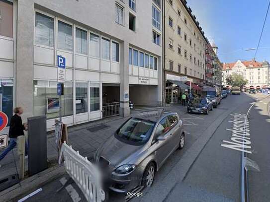 Garage Duplexstellplatz unten rechts am Kurfürstenplatz