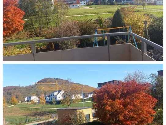 Sonnige 3-Zimmer-Wohnung mit herrlicher Aussicht in Metzingen-Neuhausen