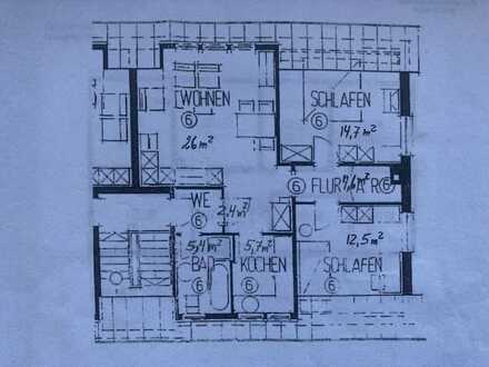 Provisionsfreie Wohnung mit neuer Gasheizung und EBK in Augustdorf