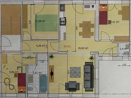 Stilvolle, neuwertige 4-Zimmer-Wohnung mit Terrasse und Garten in Mutterstadt