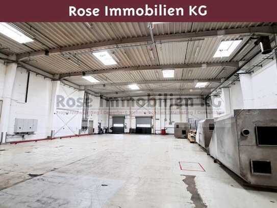 ROSE IMMOBILIEN KG: Lagerhalle mit Büro und Außenfläche nahe der BAB 30 in Löhne zu vermieten!