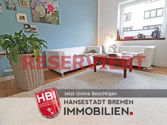 Reserviert // Buntentor / Zentralgelegene Hochparterrewohnung mit Balkon nahe Werdersee