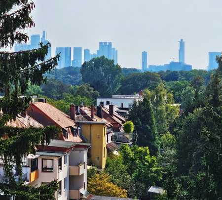 Ausblick! Erstbezug! 3,5-Zimmer Maisonette mit Skylineblick | Klima | Garten | Miele Einbauküche