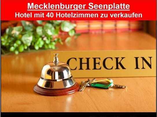 Mecklenburger Seenplatte - sehr gepflegtes Hotel mit ca. 40 Zimmern zu verkaufen