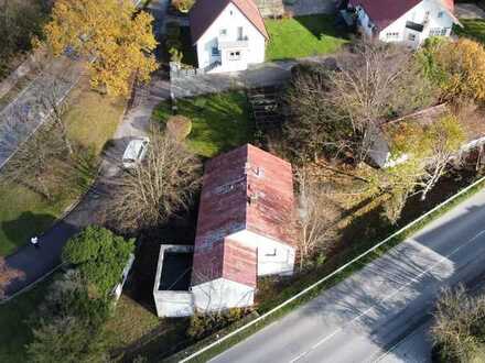 Kaufpreisreduzierung! Grundstück mit Altbestand in zentraler Lage von Hohenkammer!