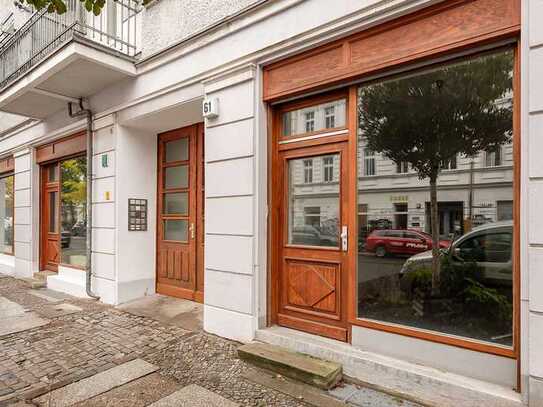 klein aber fein ! Leerstehende Gewerbeeinheit im schönen Altbau !