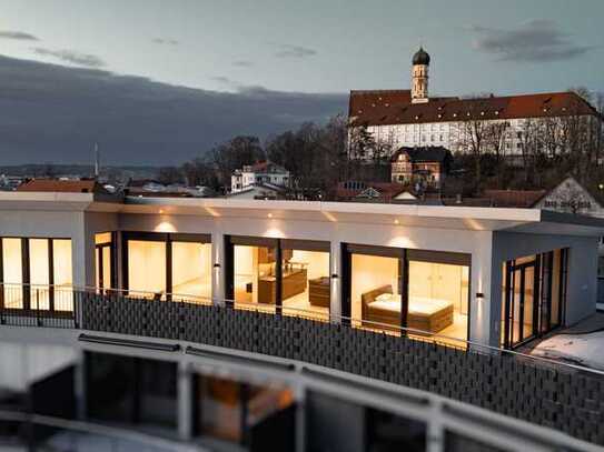 Luxus - Penthouse - Wohnung - Ihr Wohnraum mit Weit- und Bergblick