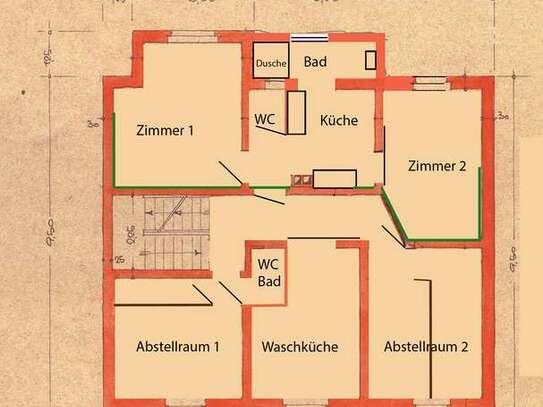 Helle 2-Zimmer-Wohnung mit Küche ab 1. Februar 2025, Stuttgart – von privat