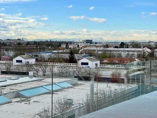 Einzigartig! Gewerbliches Wohnen! 68 qm Dachterrasse! Alpenblick - Allianz Arena