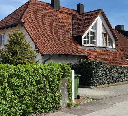 Blick über die Dächer Pfaffenhofens, bezahlbares solides Wohnen