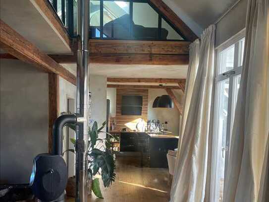 Verliebt ins eigene Zuhause? Jaaa!!! Loft im Fachwerkensemble, im Taunus, 20 km von Frankfurt