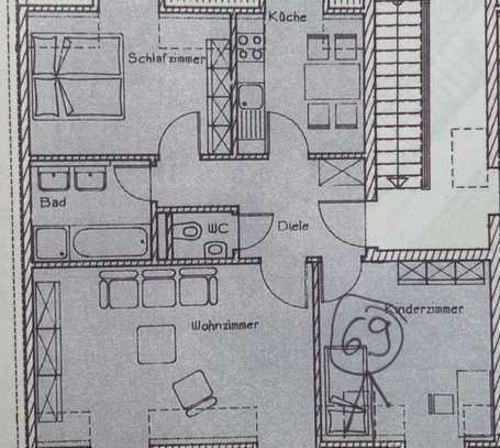 Exklusive, gepflegte 3-Zimmer-Wohnung in Günzburg