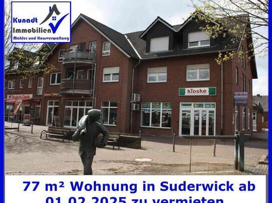 Helle 77m² 3 Zimmer-Wohnung in Suderwick