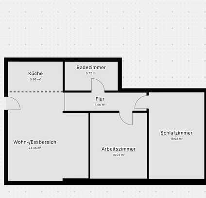 Exklusive 2,5-Zimmer-Erdgeschosswohnung mit Terrasse und Einbauküche in Hamburg Allermöhe